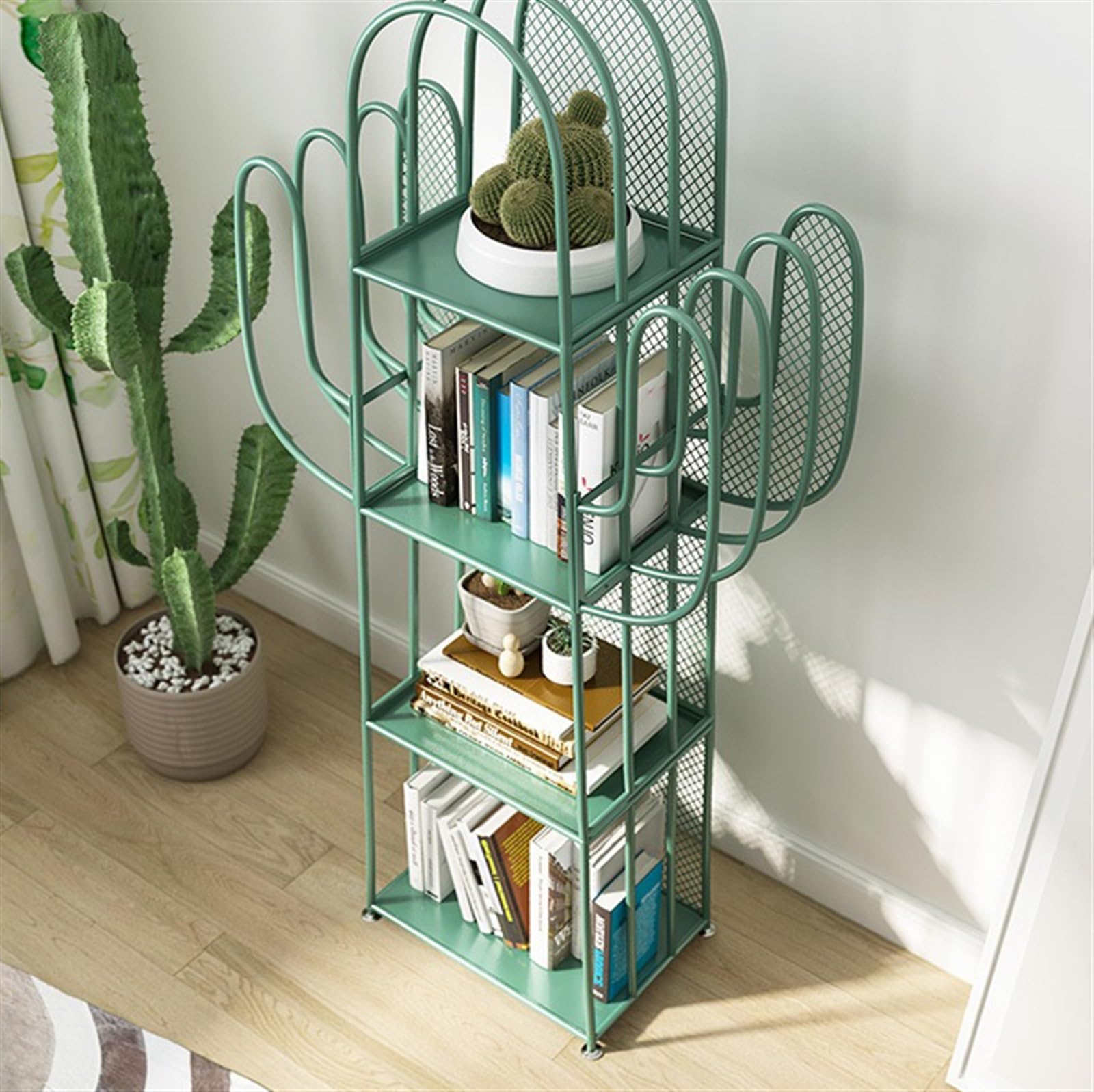 アート棚 Amazon｜本棚棚 絵本棚、リビングルーム、クリエイティブな床置き本棚